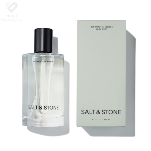 Bergamot & Hinoki SALT & STONE Body Mist - Slika 4