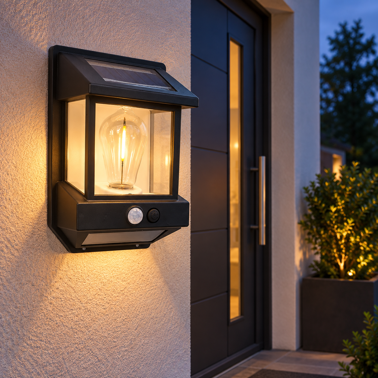Solarna zidna lampa BK-888 sa senzorom pokreta – 600 lm - Slika 2