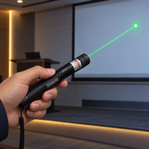 Zeleni laserski pokazivač YL-Laser 303 sa baterijom i punjačem