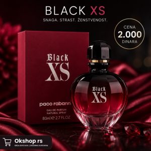 Black XS – ženski parfem 80 ml