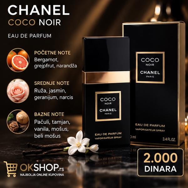 Chanel Coco Noir 100 ml – Ženski parfem - Slika 4
