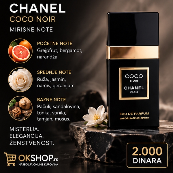Chanel Coco Noir 100 ml – Ženski parfem - Slika 7