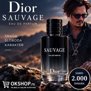 Dior Sauvage Eau de Parfum 100 ml – Muški parfem