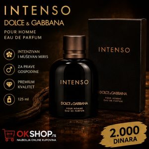 Dolce & Gabbana Intenso Pour Homme 125 ml