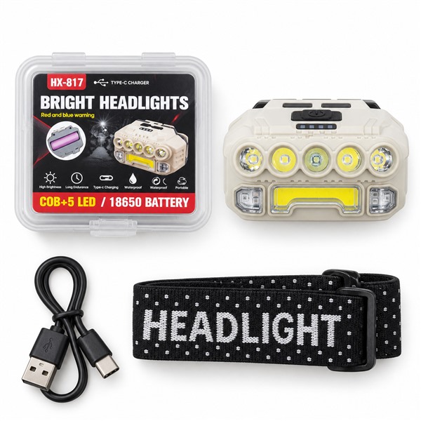 HX-817 punjiva LED čeona lampa sa senzorom - Slika 3