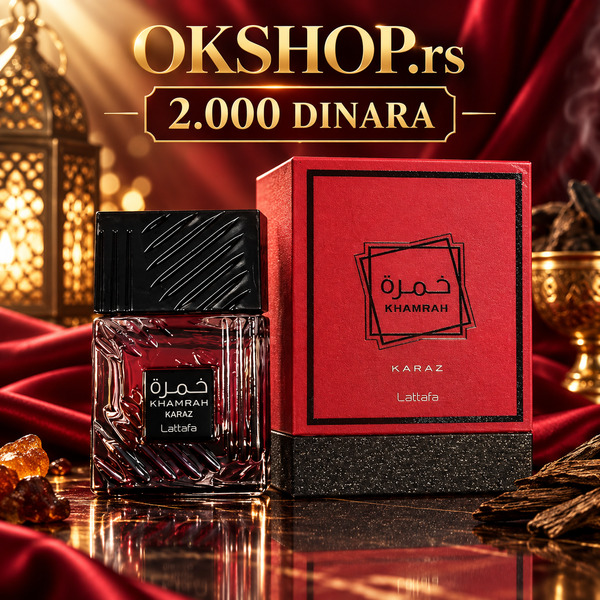 Lattafa Khamrah Karaz Eau de Parfum 100 ml – unisex parfem - Slika 2