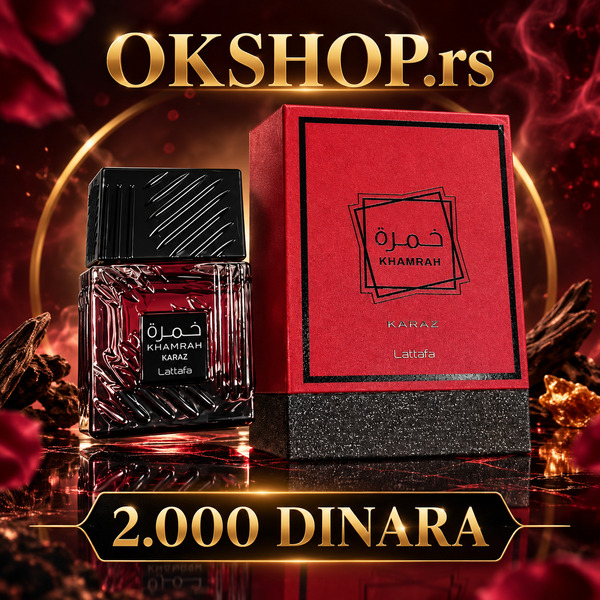 Lattafa Khamrah Karaz Eau de Parfum 100 ml – unisex parfem - Slika 3