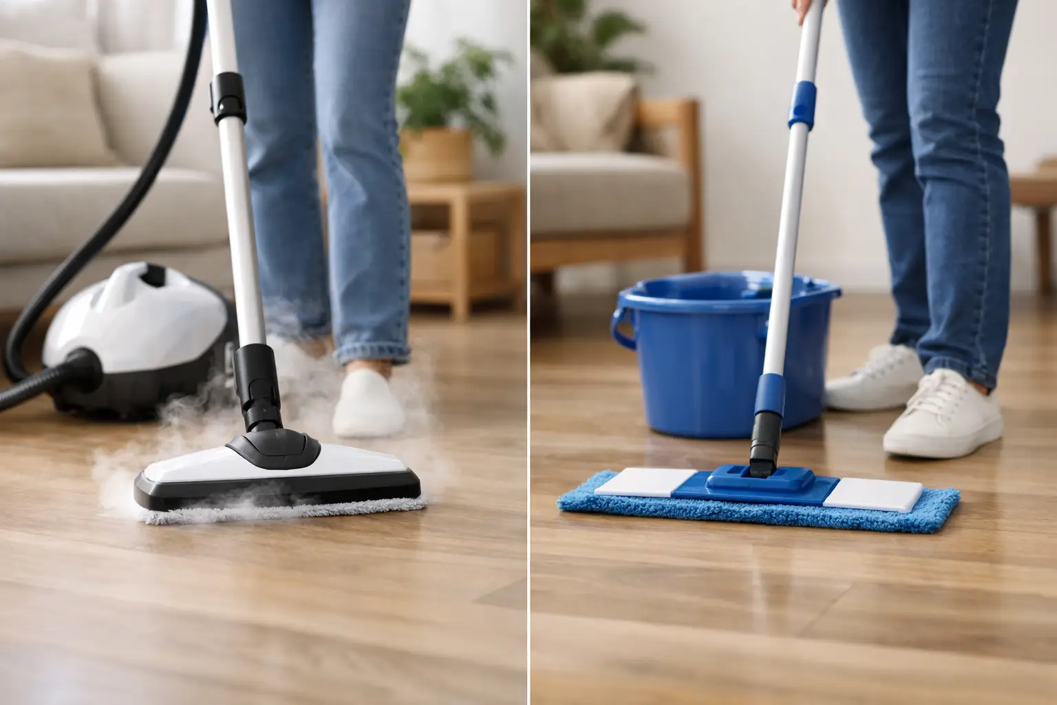 Paročistač ili mop - šta je bolje za vaš dom?