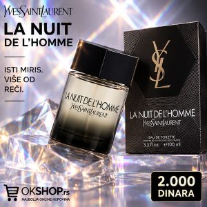Yves Saint Laurent La Nuit de L’Homme 100 ml – Muški parfem